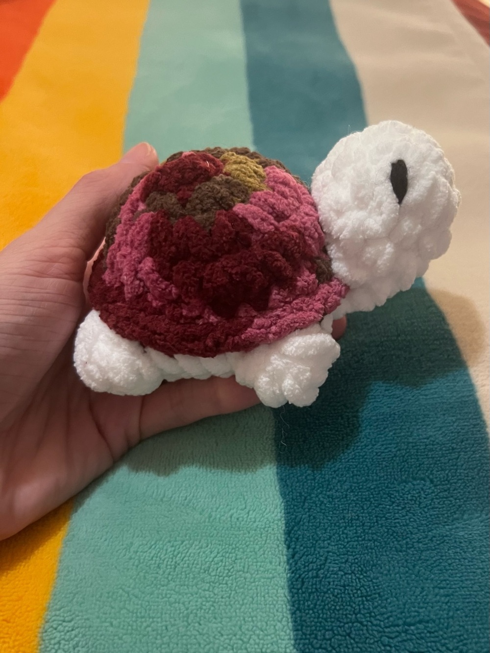 Plush Crocheted Turtle 🐢 - Picture 2 of 6